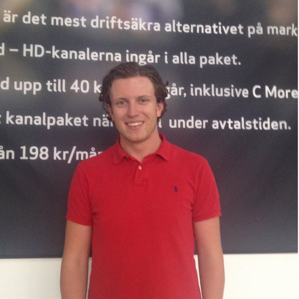 Johan, säljare på Brilliant Values